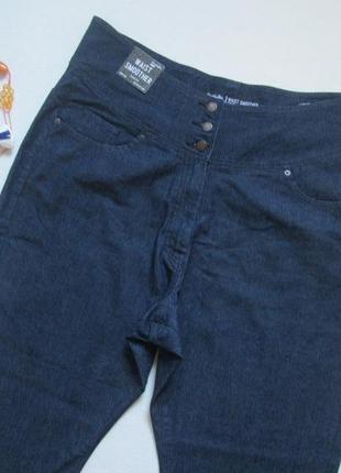 Шикарные джинсы батал цвета индиго высокая посадка simply be 🌺🍒🌺2 фото