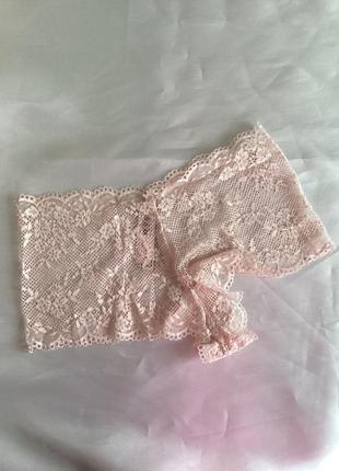 Оригінальні мереживні трусики з серії люкс2 фото