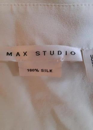 Шелковая блуза от max studio! p.-l 3