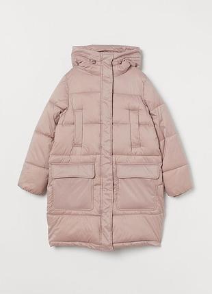 Зимова куртка пуховик оверсайз h&m