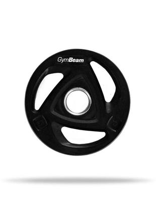 Диск 5 кг олимпийский gymbeam с резиновым покрытием, ø51 мм gb-0005
