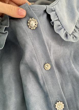 Вельветова сукня міні 2