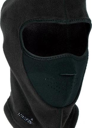 Зимняя флисовая балаклава norfin explorer р.xl чорний 303320-xl