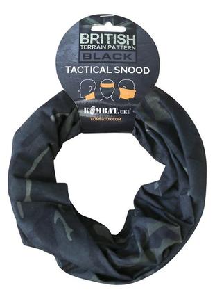 Баф kombat uk tactical snood  мультікам чорний