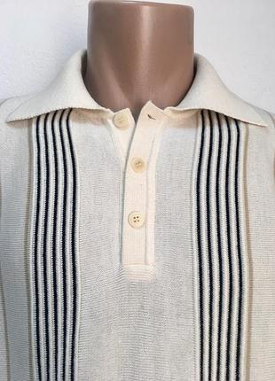 Пуловер свитер тонкий светлый мужской san&fa