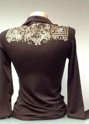 Кофточка женская row couture коричневая2 фото