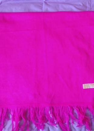 Шарф рожевий