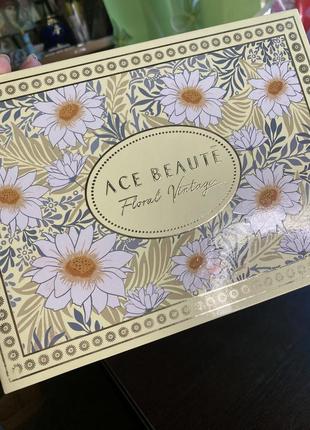 Палетка тіней ace beaute floral vintage