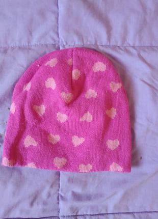 Шапочка💓 м'якенька в сердце 2 рочки