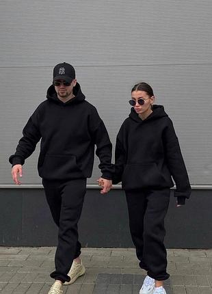 Костюм🟣 3х нитка з начосом 🟢 unisex,теплі ✅парні костюми/ style oversize