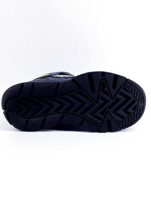Дитячі зимові черевики для хлопчика bessky b2007-3c 32-37(р) 21см чорний7 фото