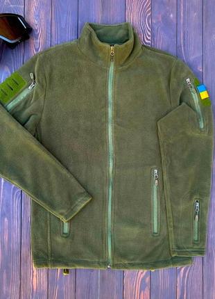 Мужская зелёная кофта чоловіча зелена кофта