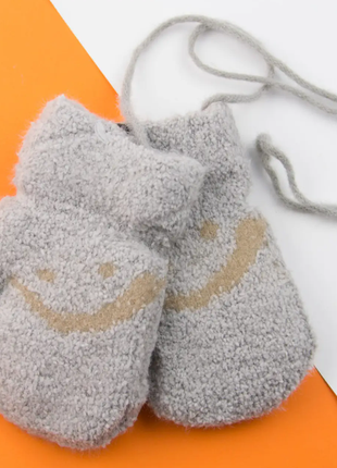 Рукавиці для малюків зимові з хутром на 4-6 років