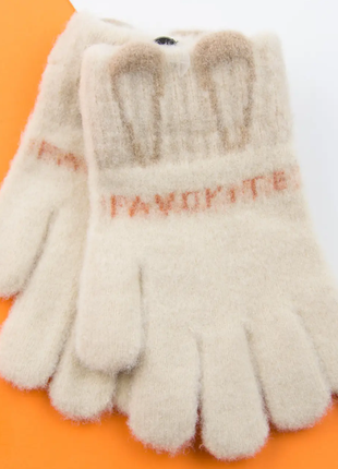 Рукавички для дівчаток 1-2-3 роки