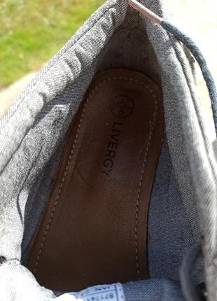 Стильные замшевые туфли, полуботинки livergi5 фото