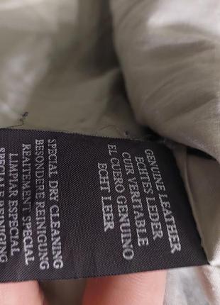 Кажаний жакет блайзер піджак із натуральної шкіри10 фото