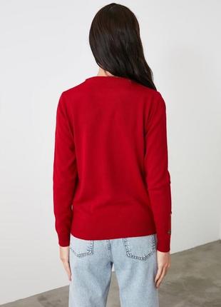 Трикотажний светр у різдвяному стилі4 фото