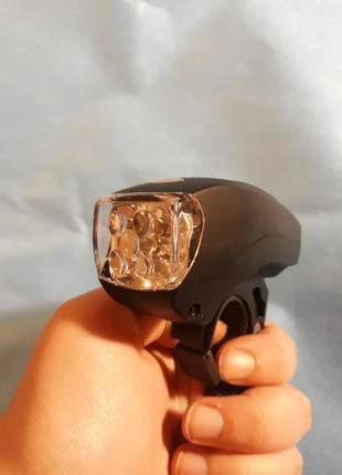 Велосипедный фонарь велофара bicycle head light4 фото