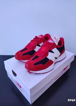 Кросівки new one 327 red&white