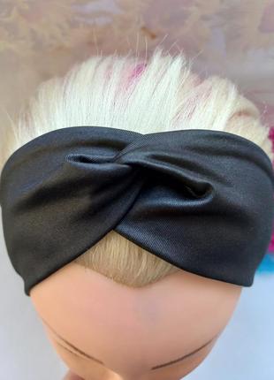 Пов'язка на голову, чалма, тканина під екошкіру