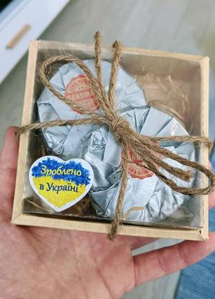 Набір мила подарунковий. сувенір. мило ручної роботи2 фото