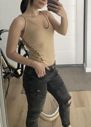 Боді тілесного кольору forever 21