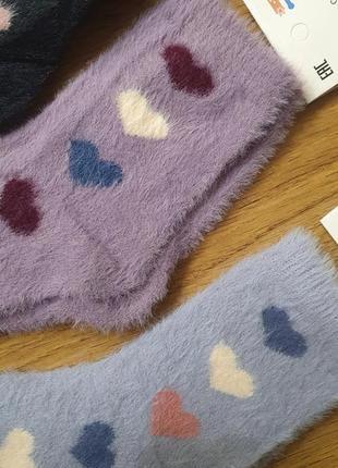 Дитячі якісні термо носки/шкарпетки норка/ангора. 21-355 фото