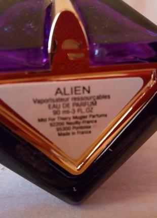 Alien mugler tester 90 ml eau de parfum6 фото