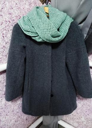 Пальто + шарф(хомут)