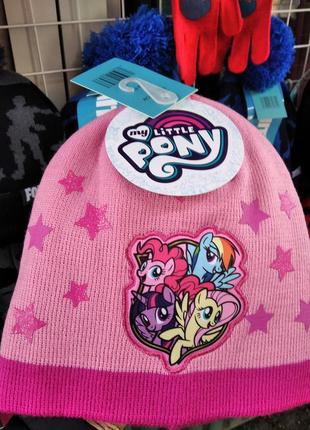 Шапочка для дівчинки pony