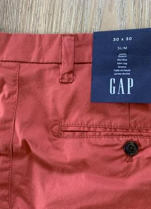 Мужские повседневные хлопковые штаны брюки чиносы gap5 фото