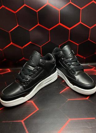 Кросівки jordan retro 3 - cyber monday black3 фото