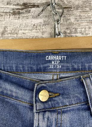 Чоловічі джинси carhartt wip штани чиносы шорти карго розмір 3210 фото