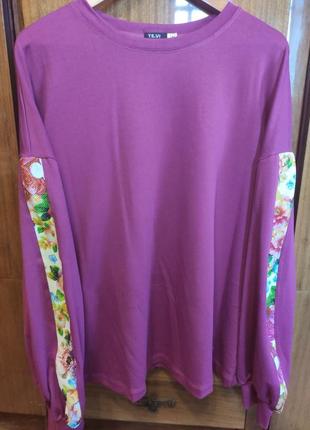 Блузка великого розміру