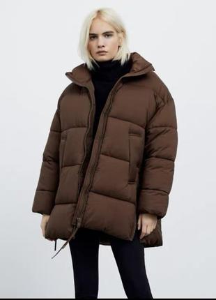 Пуховик , куртка zara