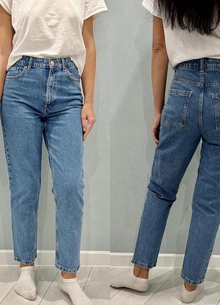 Продам джинси zara mom fit 38 размер м модные недорого