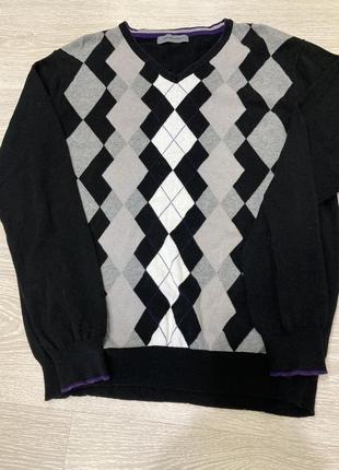 Мужской  винтажный джемпер пуловер