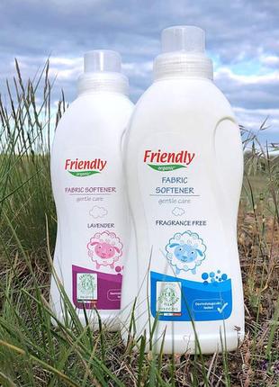 Органічний пом'якшувач для прання без аромату friendly organic 750 мл1 фото