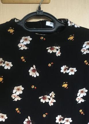 Блузка в цветочный принт бренд  sweewe paris s/m2 фото
