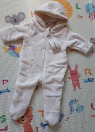 Комбінезон на дівчинку чи на хлопчика 3-6 місяців ромпер