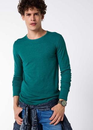 Изумрудный мужской реглан de facto / де факто