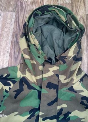 Куртка дощовик парка  helikon ecwcs parka gen 2  woodland l2 фото