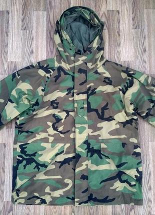 Куртка дощовик парка  helikon ecwcs parka gen 2  woodland l7 фото