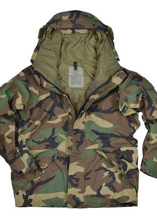 Куртка дождевик парка  helikon ecwcs parka gen 2  woodland l