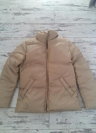 Очень необычный пуховик zara