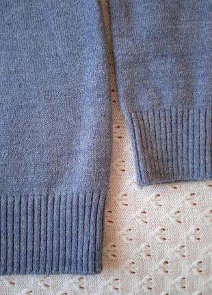 Джемпер з натуральної вовни і ангори для хлопчика пуловер теплий светрик кофта свитер шерстяной теплый зимний8 фото