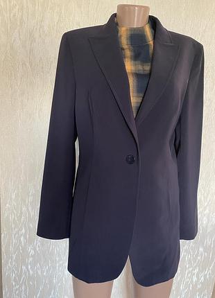 Фирменный крутой удлиненный  пиджак 12 размера