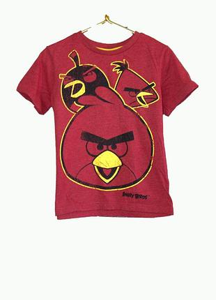 Стильна футболка з принтом на 5-6 років