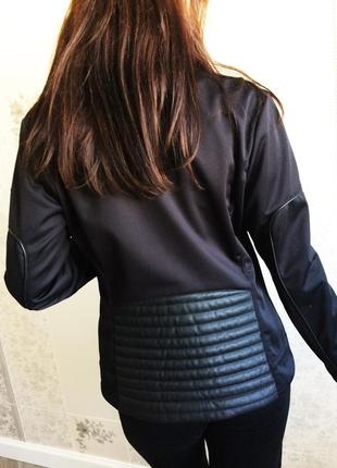 Женская куртка - косуха  бомбер2 фото