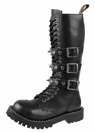 Steel шкіра черевики чоботи жіночі чоловічі 20 люверсні стіли 🔥